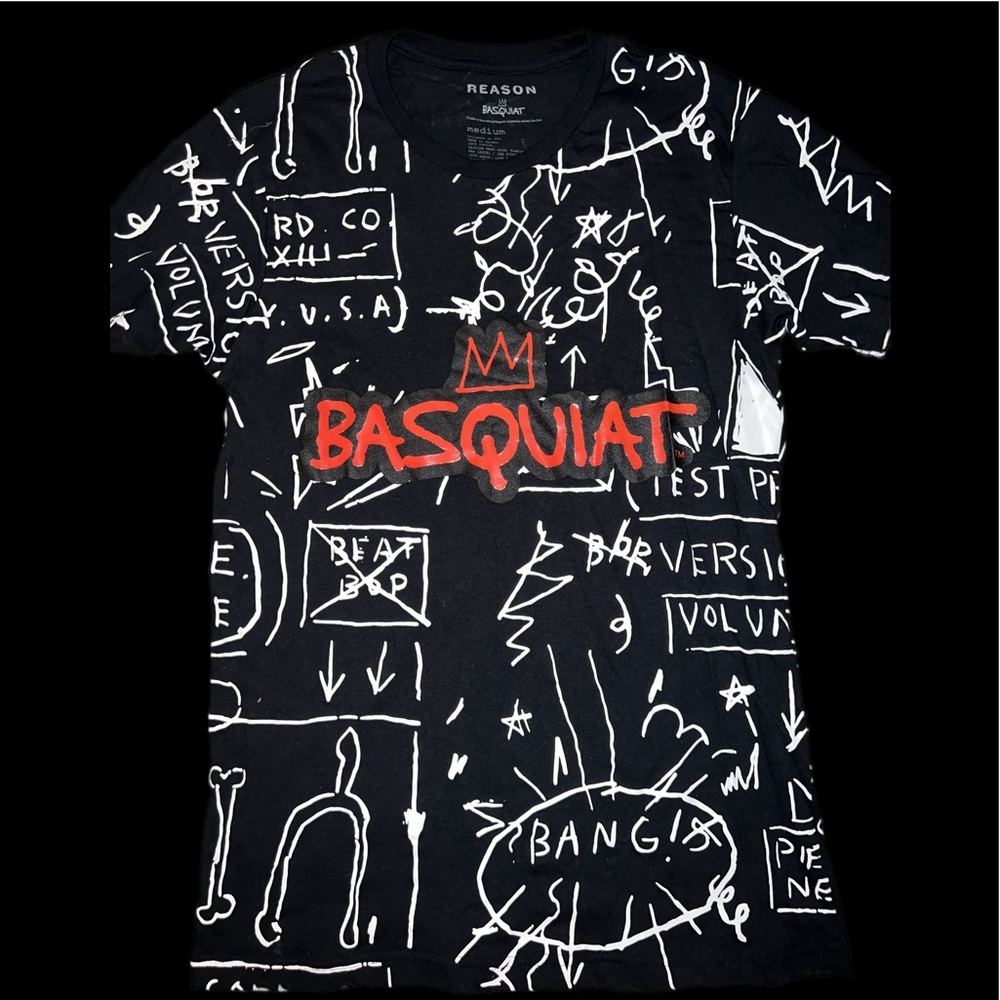Reason Black and White Graphic Tee